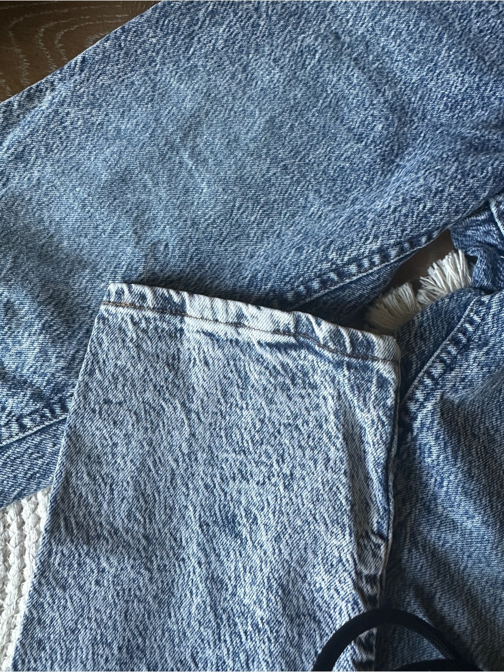 Lee VINTAGE Men’s 90’s Light Blue Stonewash Denim Jeans - Picture 8 of 8